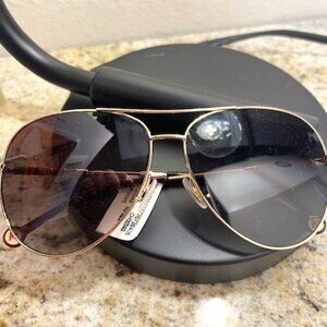 CAROLINA HERRERA 64MM Aviator Sunglasses